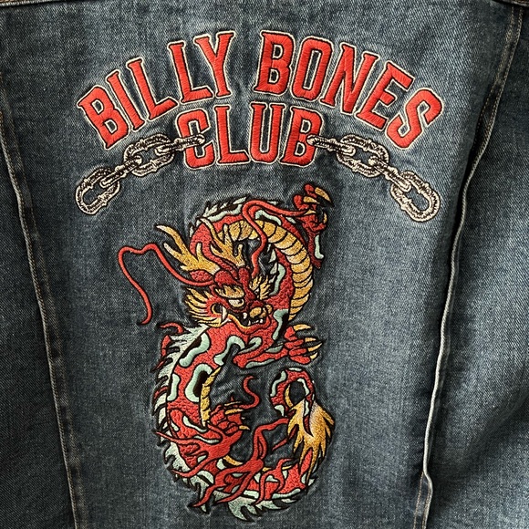 billy bones club Jean jacket - Picture 4 of 6